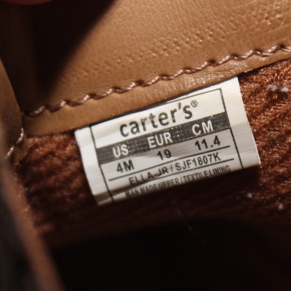 Simple Joys by Carter's Girl's Ella Chelsea Bootie Fashion Toddler Size 5 Bronze - Picture 6 of 8